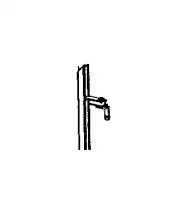 NORCOLD 618798 NORCOLD DOOR HINGE- BLACK