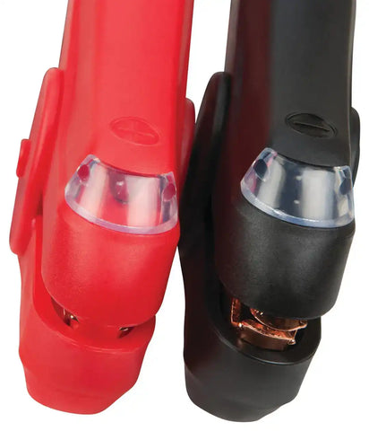 10FT 4GA LIGHTED JUMPER CABLES