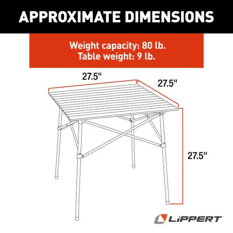 HD HYBRID CAMP TABLE