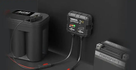4A 2-BANK BATTERY CHARGER