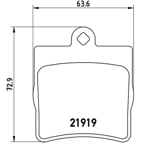 DISC BRAKE PAD SET