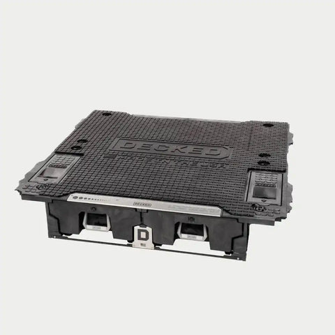 Decked A0078-BMYS-BLK Tool Box Mat 57 To 74-1/2 Inch Length x 53.7 To 63-1/2 Inch Wi