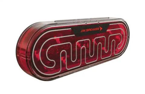 12/24V HEATED LED RED FLASH STROBE