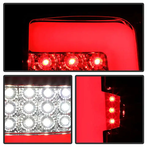 SPYDER 9050732 LIGHT BAR C SHAPE RED