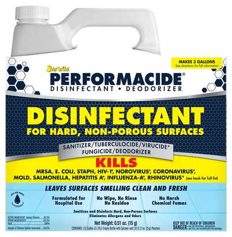 PERFORMACIDE DISINF 3 PK GALLON KIT