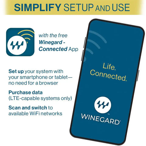 WINEGARD CONNECT 2.0 4G/WIFI COMBO