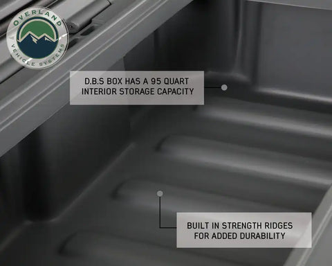 D.B.S.  - DARK GREY 95 QT DRY BOX