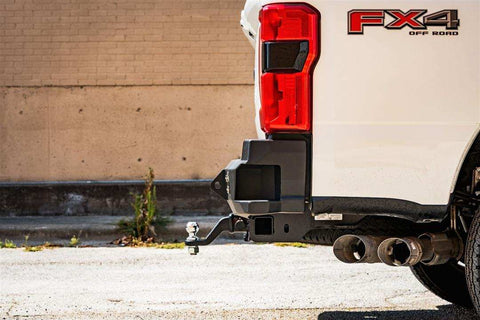 ROAD ARMOR 6232R0B STEALTH REAR WINCH BUMPER - TEXTURE