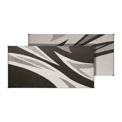 MAT SUMMER WAVES 8X16 BLACK