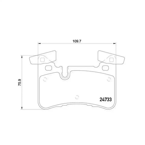 DISC BRAKE PAD SET