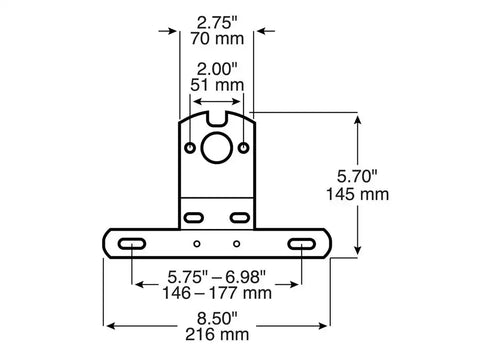 LICENSE BRACKET METAL