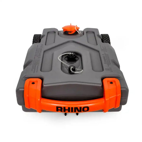 Camco 39000 Portable Waste Holding Tank Rhino  Tote Tanks 15 Gallon 2 Wheel Desig