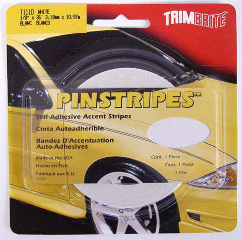 1/8 PINSTRIPE TAPE WHITE