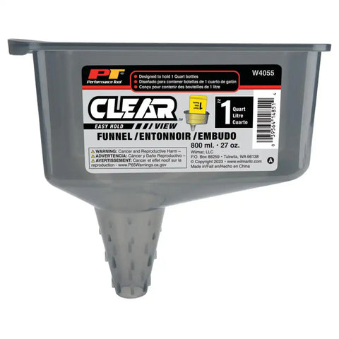 CLEAR VIEW EASY HOLD FUNNEL 2 PINT