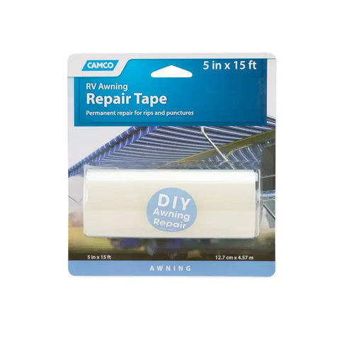 Camco 42623 Multi Purpose Tape RV Awnings/ Boat Sails/ Canvas/ Tents and more Roll