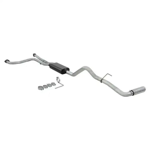 Flowmaster 818150 Exhaust System Kit American Thunder  Cat Back System 409S Stainl