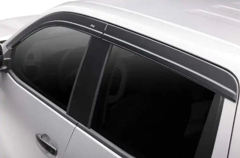 Auto Ventshade (AVS) 894112 - Ventvisor Deflector Smoke Low Profile Outside Mount 4 pc.
