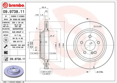 DISC BRAKE ROTOR