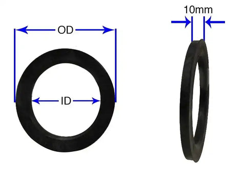 HUB RING 106MM OD  4 PACK