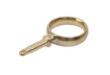 SEA DOG 580590-1 BRASS ROUND HORN OARLOCK 2' -