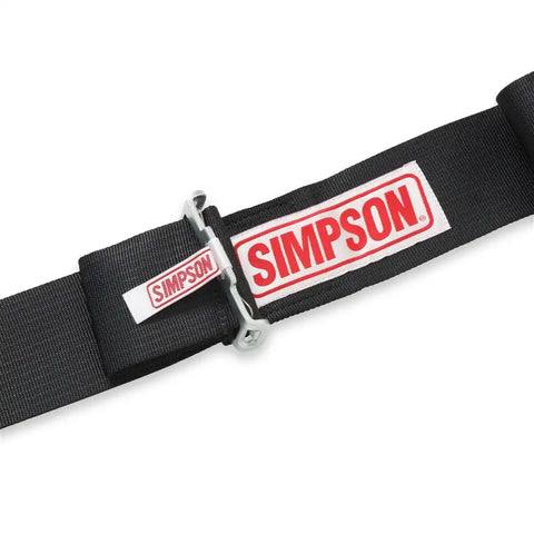 SIMPSON RACE 29061BK 62' 5 WAY IND.HRNS-BLCK