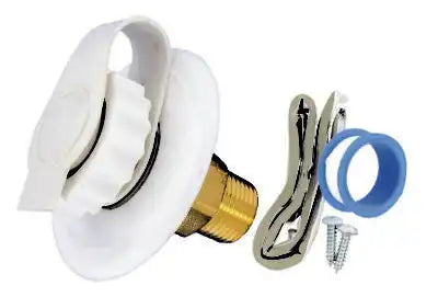 WTR INLET LF PL 2.75' WHT