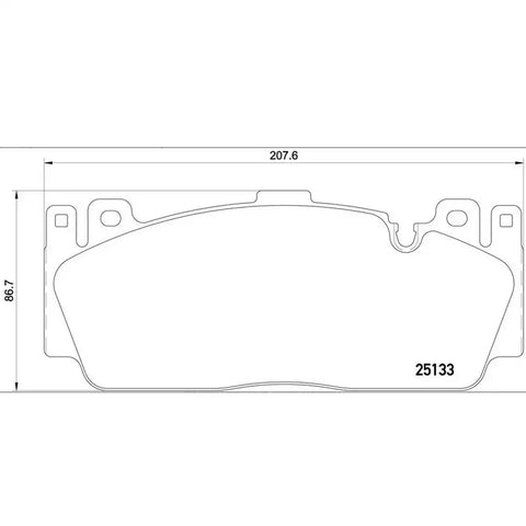 DISC BRAKE PAD SET