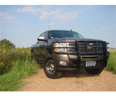 Ranch Hand GGC08HBL1 Grille Guard Legend Black Steel 4 Inch Diameter With Brush