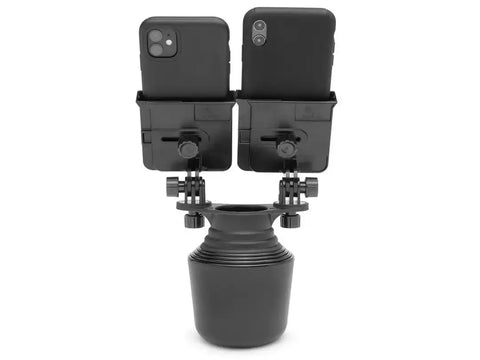 WEATHERTECH 8ACF12XLD CUPFONE DUO XL BLACK PLASTIC KNOBS