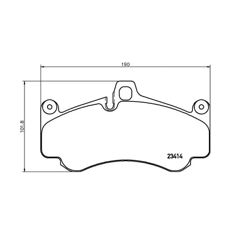 DISC BRAKE PAD SET