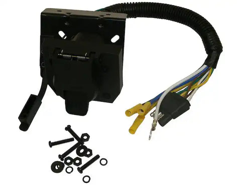 Buyers Products TC1474P Trailer Wiring Connector Trailer Side 7-Way Dual Plug Incl