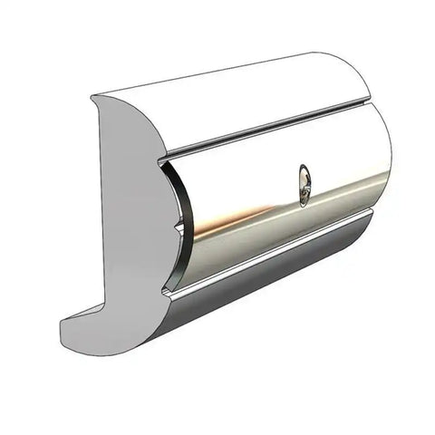 TACO METALS V21-9502WHC20DV05 RIGID RUB RAIL FROSTY WHITE 20