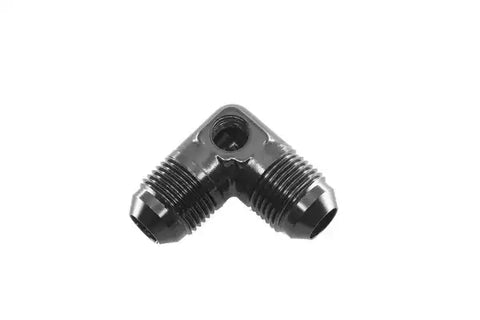 -08 AN MALE 90  ADAPTER WITH 1/8' N