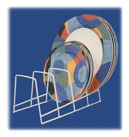 PLATE RACK - WHITE