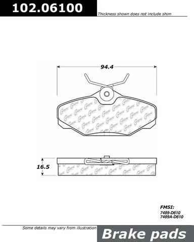 CTEK METALLIC BRAKE PADS