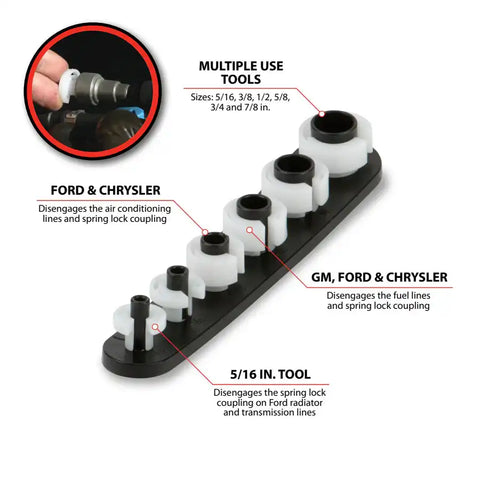 A/C & FUEL LINE DISCONNEC