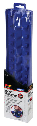 PERFORM TOOL W778 3/8' DR. MET SOCKET TRAY