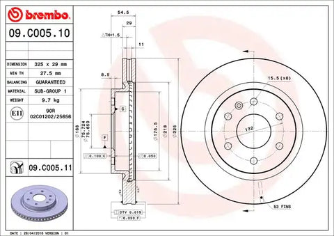 DISC BRAKE ROTOR