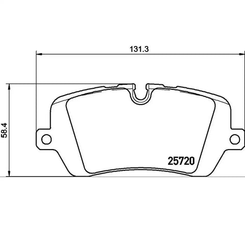 DISC BRAKE PAD SET