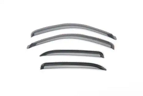 Putco 580137 - Element Tinted Window Visor In Channel 4 pc Crew Cab