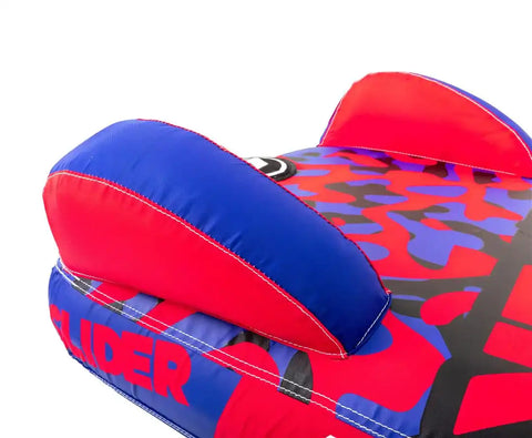 Airhead AHSG-1001 Towable Tube Slider Rectangle Shape 1 Rider Blue/ Red Nylon