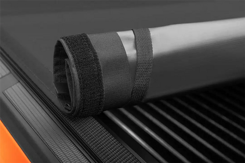 Truxedo 1457101 - Tonneau Cover PRO X15 Soft Roll-Up Hook And Loop Lockable Using Tailgate Handle Lock