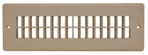 FLOOR GRILLE 2 1/4' BEIGE