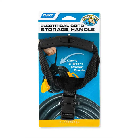 Camco 55001 Extension Cord Strap Use to Secure Cord for Carrying or Storage With Bu