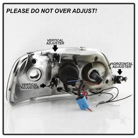 Spyder Automotive 5010261 Headlight Assembly Signature Series Projector Beam With L