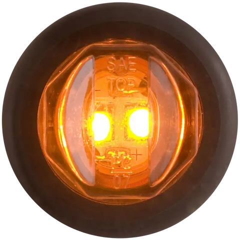 OPTRONICS MCL11AKB LED UNI-LIGHT W/GROMMET;AMBER