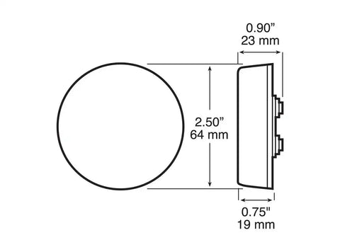 PKG ROUND CLEARANCE LIGHT