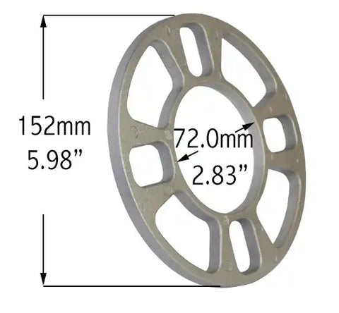 REVOLUTION 911120 WHEEL SPACER  DIE CAST AL