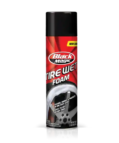 Rain-X 800002220 - BLACK MAGIC  TIRE WET  FOAM 6/18OZ