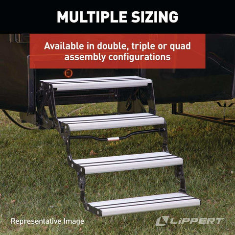 STEP  TRIPLE 9 ALUMINUM TREAD - HYB